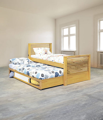 Furniture of America - Richland Full Captain Bed in Light Oak - FM7103AK-F-BED View 5