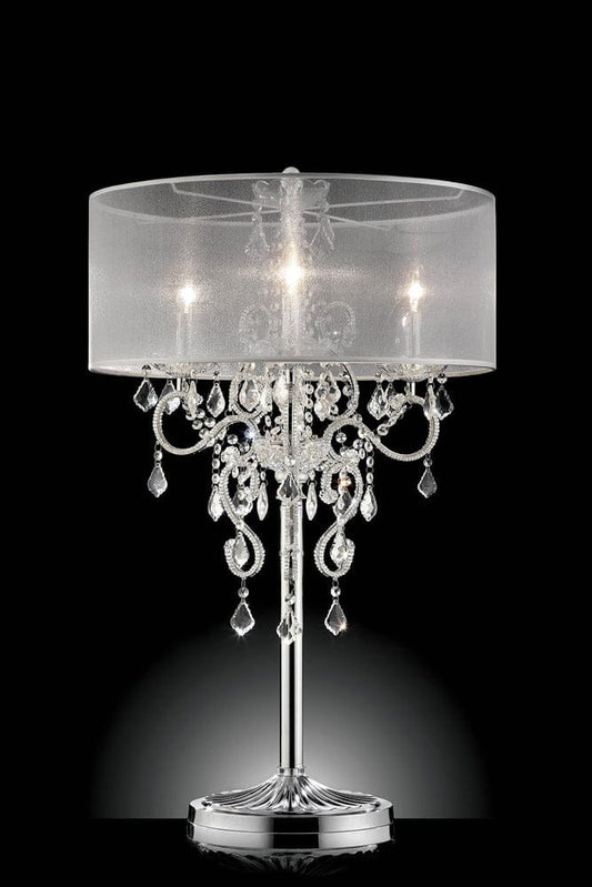 Furniture of America - Rigel 35"H Table Lamp in Silver - L9720T View 1