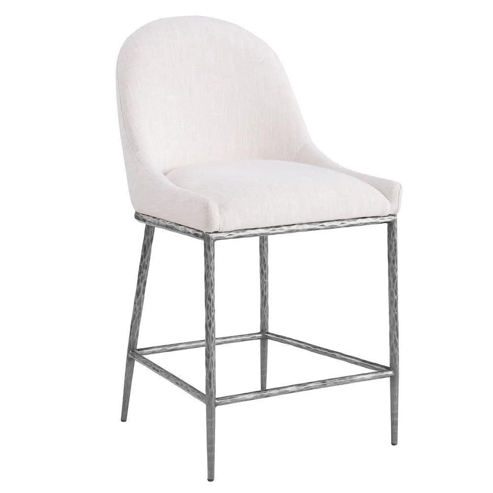 Furniture of America - Rilva - Counter Ht. Stool (1/CTN) - Gunmetal - FM37015GY-PC view 1