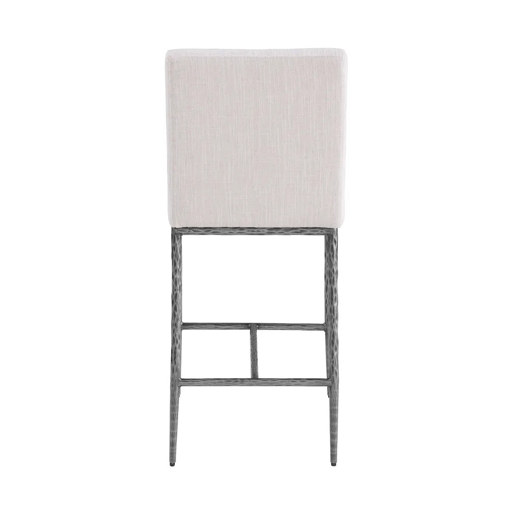 Furniture of America - Rilva - Counter Ht. Stool (1/CTN) - Gunmetal - FM37017GY-PC view 2