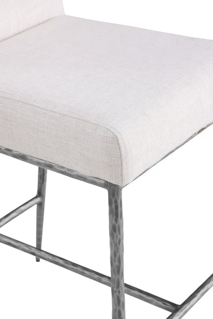 Furniture of America - Rilva - Counter Ht. Stool (1/CTN) - Gunmetal - FM37017GY-PC view 3