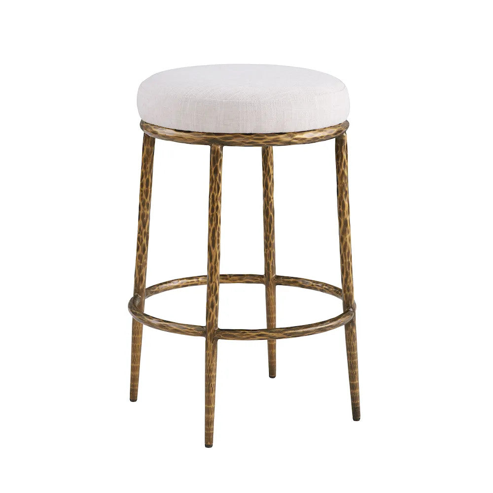 Furniture of America - Rilva - Counter Ht. Stool (1/CTN) - Matte Gold - FM37013GD-PC view 1