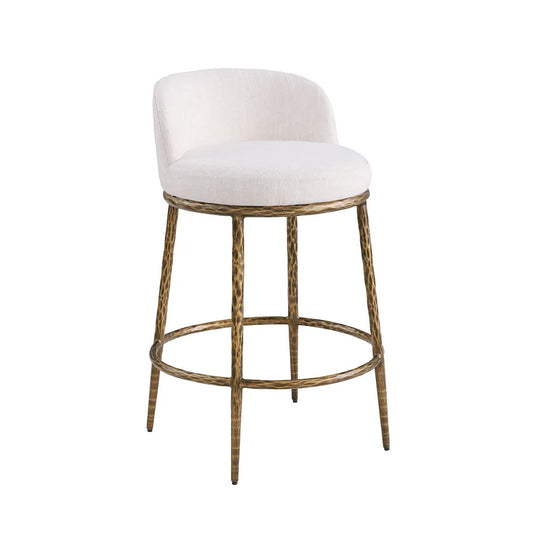 Furniture of America - Rilva - Counter Ht. Stool (1/CTN) - Matte Gold - FM37014GD-PC view 1