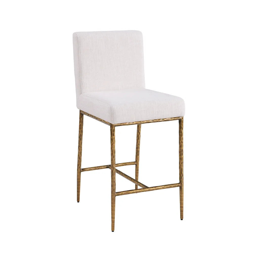 Furniture of America - Rilva - Counter Ht. Stool (1/CTN) - Matte Gold - FM37017GD-PC view 1