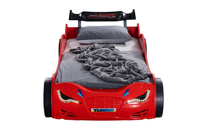 Furniture of America - Roadstar Car Bed in Red - FOA7730RD-BED View 5