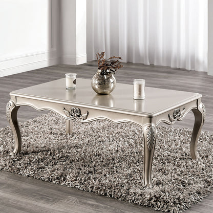 Furniture of America - Rochester Coffee Table in Champagne - FM45001WH-C View 1
