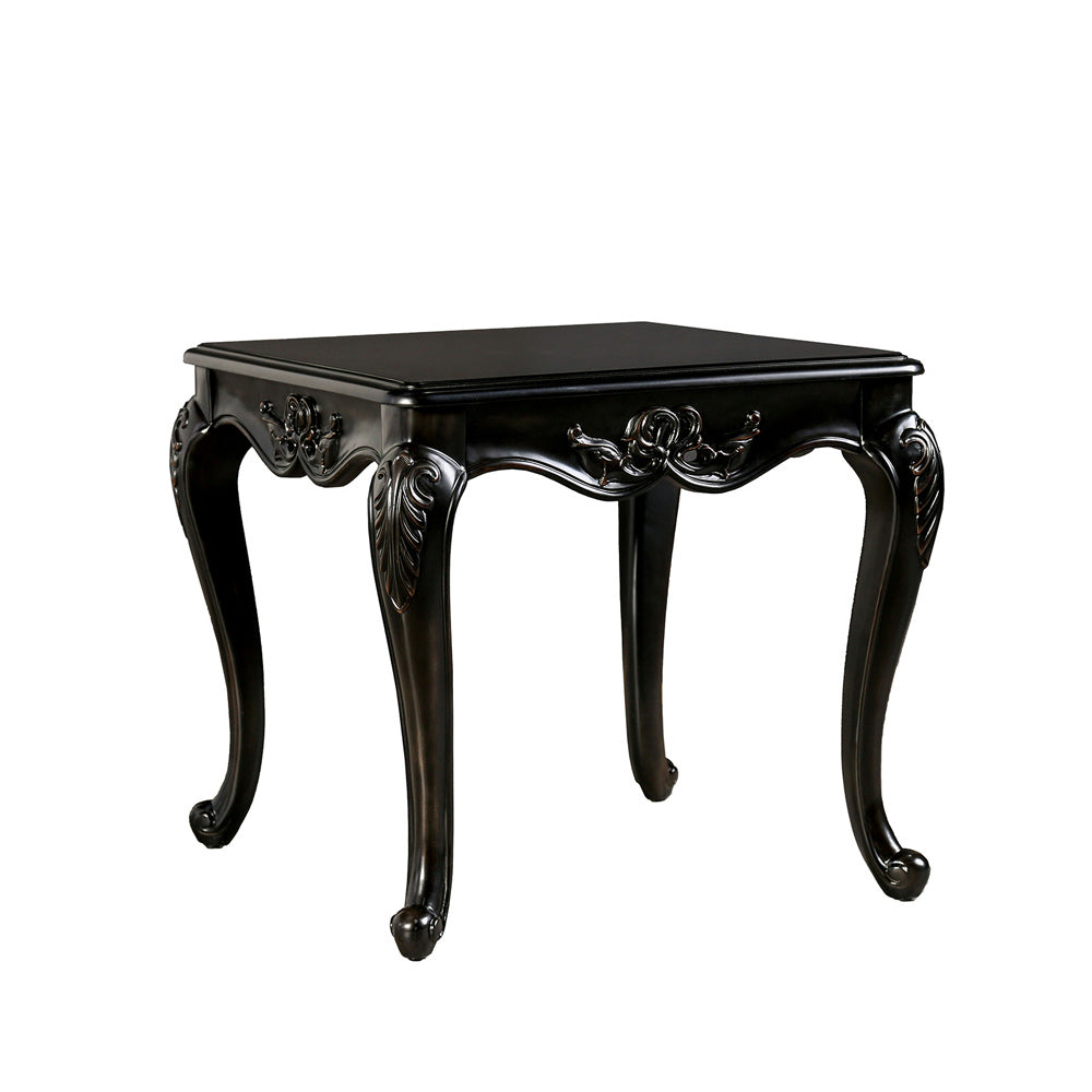 Furniture of America - Rochester End Table in Black - FM45001ES-E View 2