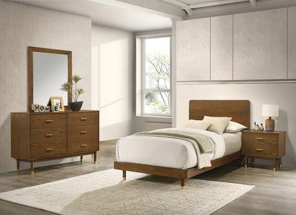 Furniture of America - Romford - 4 Pc. Twin Bedroom Set - FM72034WN-T-4PC view 1
