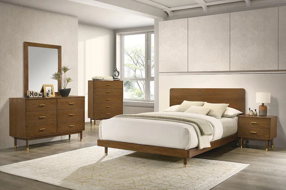 Furniture of America - Romford - Queen Bed - FM72034WN-Q-BED view 2