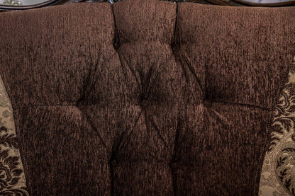 Furniture of America - Ronja Sofa + Loveseat in Brown - SM6431-2PC View 6