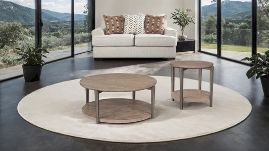 Furniture of America - Roros - Round End Table - FM44008NT-ER view 2
