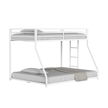 Furniture of America - Rothwell Twin/Full Metal Bunk Bed in Matte White - FM-BK1200WH-TF View 3