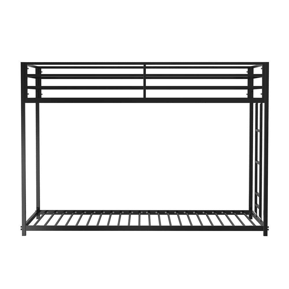 Furniture of America - Rothwell Twin/Twin Metal Bunk Bed in Matte Black - FM-BK1200BK-TT View 4