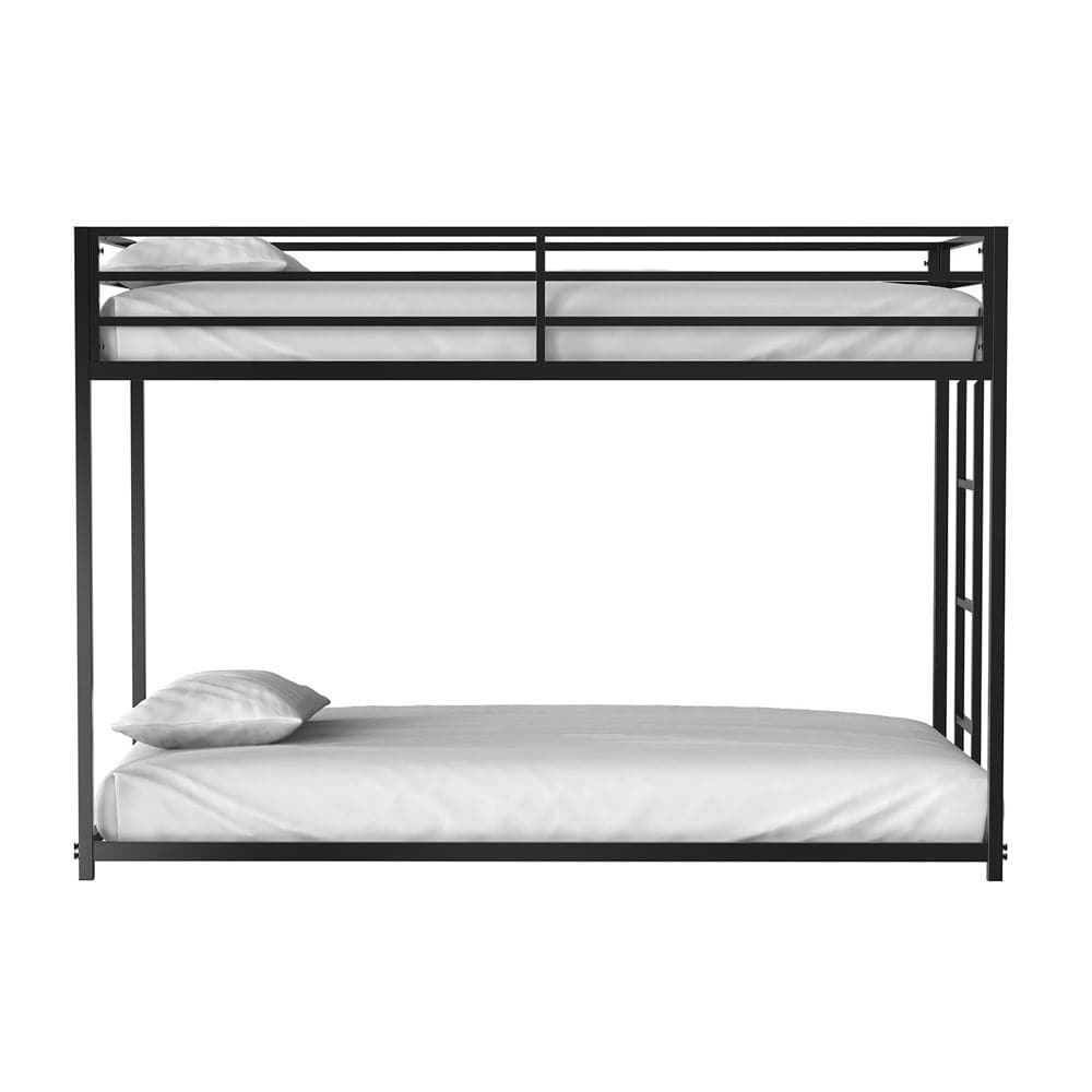 Furniture of America - Rothwell Twin/Twin Metal Bunk Bed in Matte Black - FM-BK1200BK-TT View 5