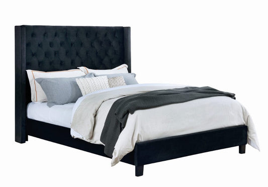 Furniture of America - Ryleigh Queen Bed in Black - FM7141BK-Q-BED View 1