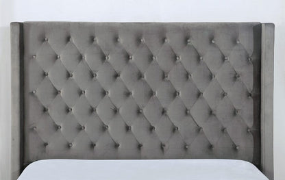 Furniture of America - Ryleigh Queen Bed in Gray - FM7141GY-Q-BED View 2
