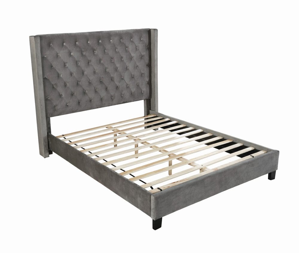 Furniture of America - Ryleigh Queen Bed in Gray - FM7141GY-Q-BED View 5