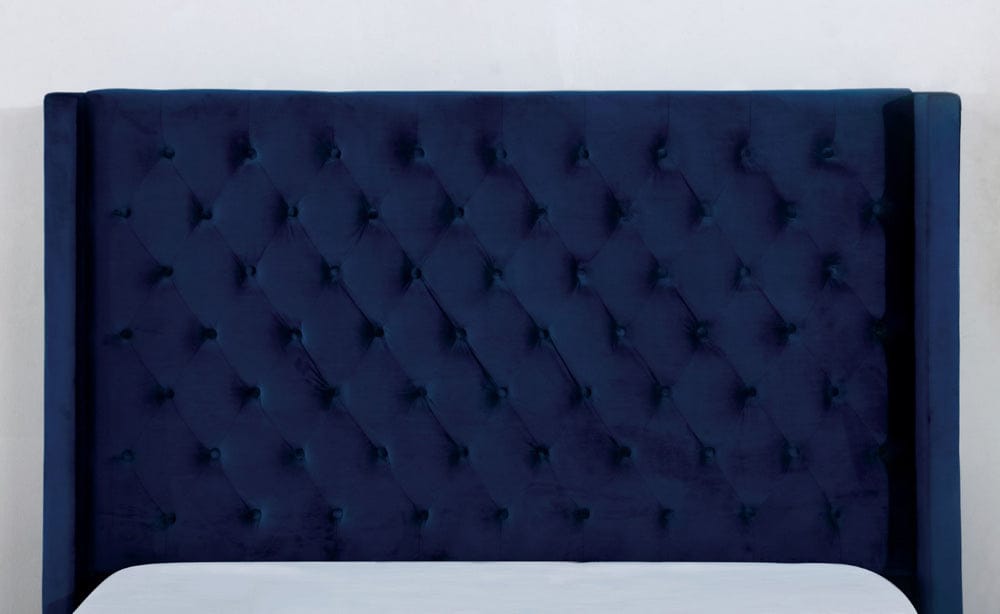 Furniture of America - Ryleigh Queen Bed in Navy - FM7141NV-Q-BED View 2