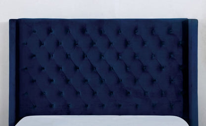 Furniture of America - Ryleigh Queen Bed in Navy - FM7141NV-Q-BED View 2
