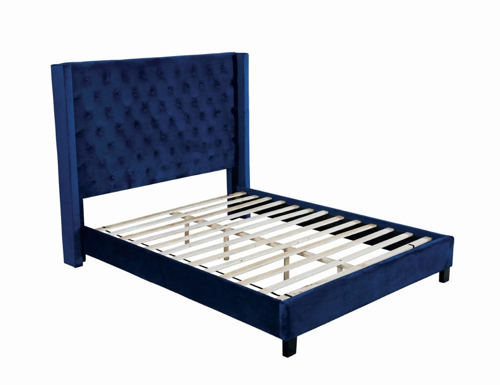 Furniture of America - Ryleigh Queen Bed in Navy - FM7141NV-Q-BED View 5