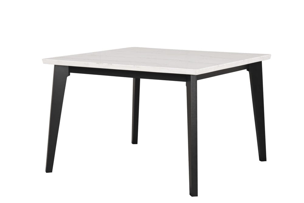 Furniture of America - Sabro Square Counter Ht. Table in Black/White - FM3330BK-PST-TABLE View 1