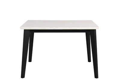 Furniture of America - Sabro Square Counter Ht. Table in Black/White - FM3330BK-PST-TABLE View 4