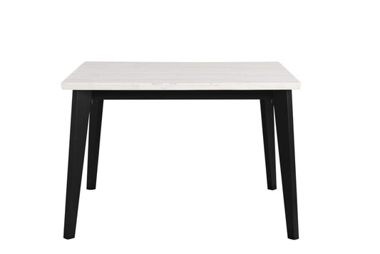 Furniture of America - Sabro Square Counter Ht. Table in Black/White - FM3330BK-PST-TABLE View 4