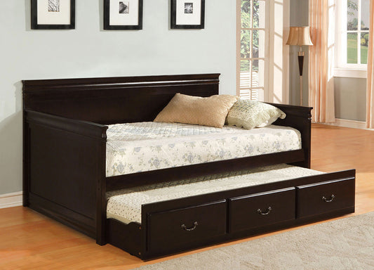 Furniture of America - Sahara Daybed w/ Twin Trundle in Espresso - CM1637EX-BED View 1