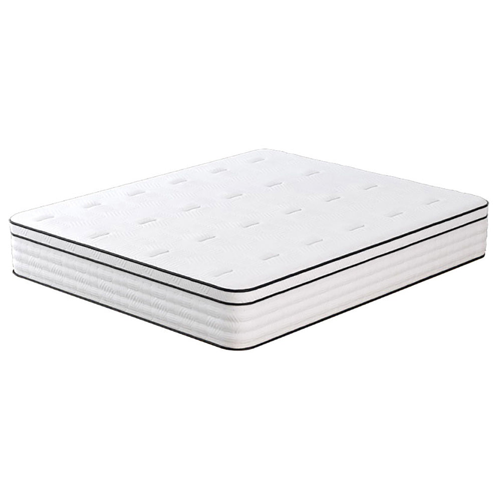 Furniture of America - Salvia 12" Queen Euro Top Mattress in White - DM2112-Q View 1
