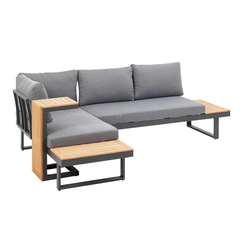 Furniture of America - Samara Modular Sectional in Gun Metal/Natural/Gray - GM-1008 View 3