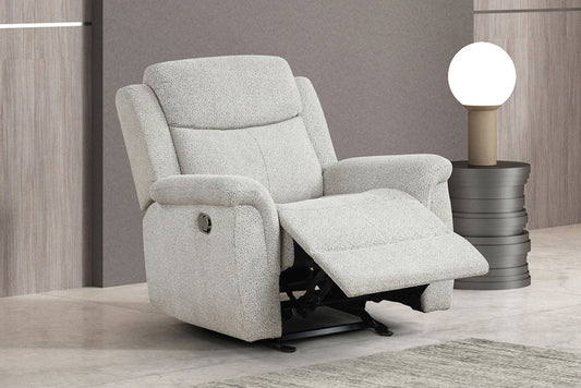 Furniture of America - Sandbach Glider Recliner in Light Gray - FM6013LG-CH-M View 1