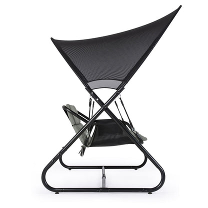 Furniture of America - Sandor Swing Chair in Black - GM-1013BK View 6