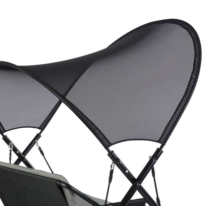 Furniture of America - Sandor Swing Chair in Black - GM-1013BK View 7