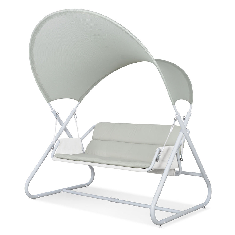 Furniture of America - Sandor Swing Chair in White - GM-1013WH View 2