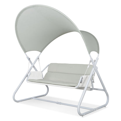 Furniture of America - Sandor Swing Chair in White - GM-1013WH View 2