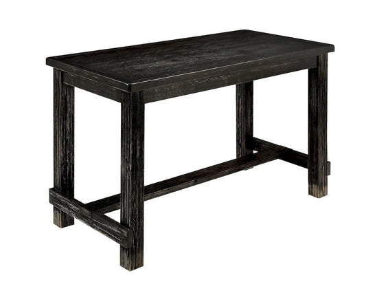 Furniture of America - Sania - 3 Pc. Counter Ht. Table Set w/ Bench - CM3324BK-PT-4PC view 2