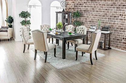 Furniture of America - Sania - 84" Dining Table - CM3324BK-T-84-VN view 3