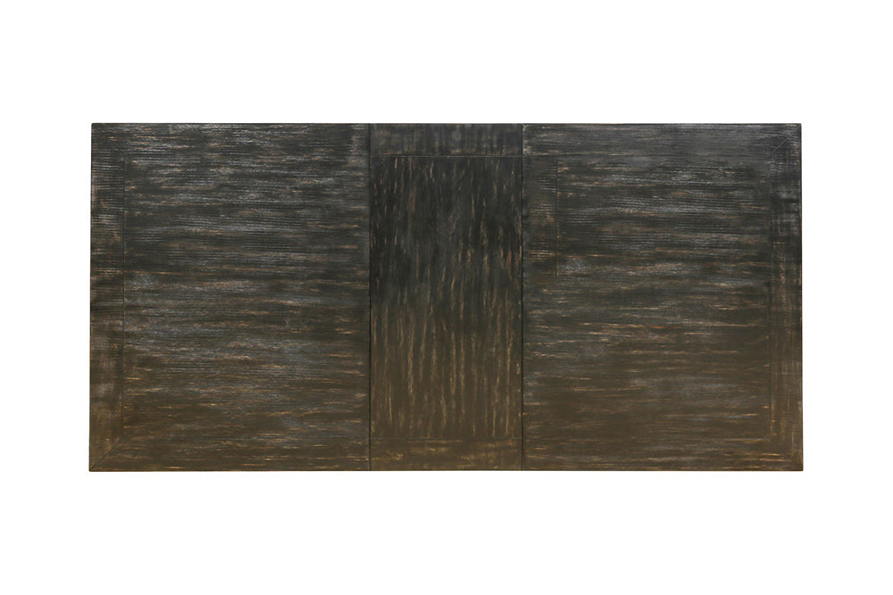 Furniture of America - Sania 9 Pc. 84" Dining Table Set in Antique Black/Gray - CM3324BK-T-84-GY-9PC View 3