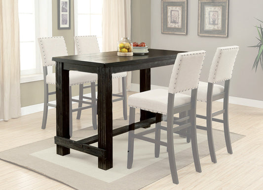 Furniture of America - Sania Bar Table in Antique Black - CM3324BK-BT-VN View 1
