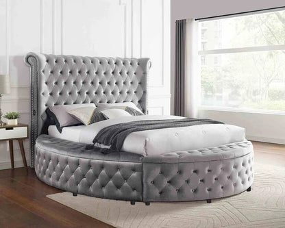 Furniture of America - Sansom - 3 Pc. Queen Bedroom Set - Gray - CM7178GY-Q-4PC view 4