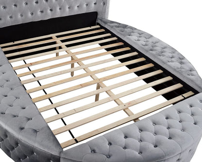 Furniture of America - Sansom Queen Bed in Gray - CM7178GY-Q-BED View 3