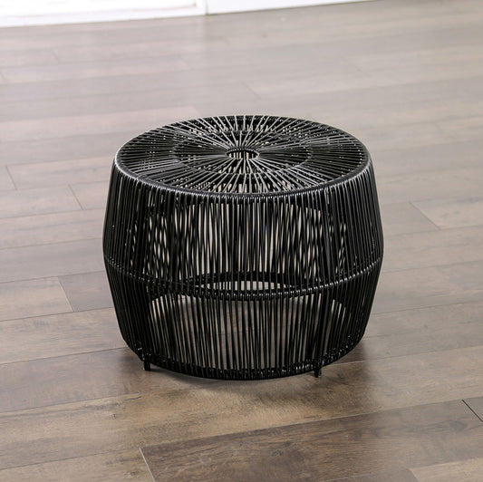 Furniture of America - Sarabi Patio Side Table - FM80003BK-T View 1