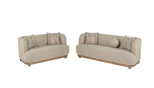 Furniture of America - Sarabi - Sofa + Loveseat - FM64010LB-2PC view 2