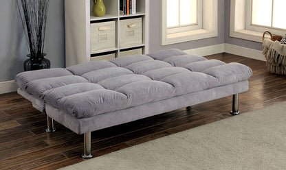 Furniture of America - Saratoga Futon Sofa in Gray - CM2902GY View 2
