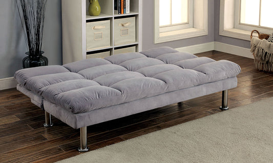 Furniture of America - Saratoga Futon Sofa in Gray - CM2902GY View 2