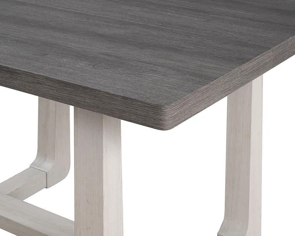 Furniture of America - Sauro - Dining Table, Gray - SL3405GY-T view 4
