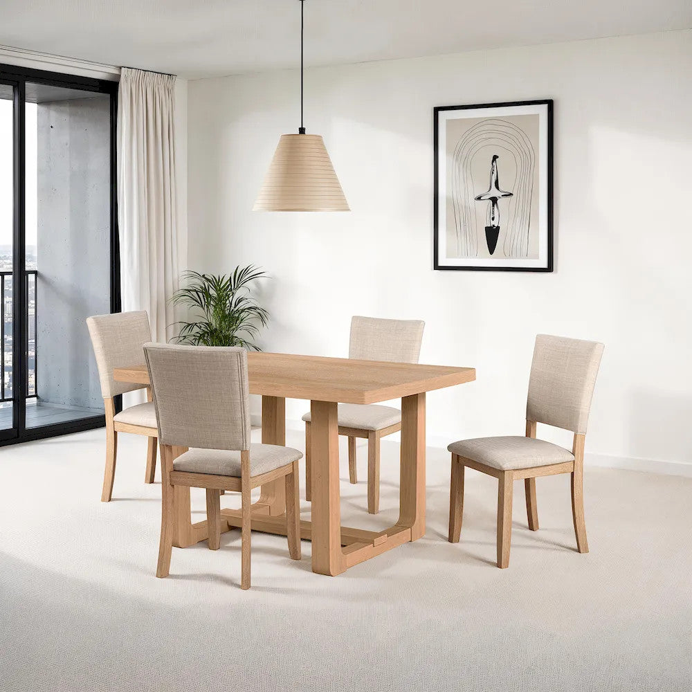 Furniture of America - Sauro - Dining Table - SL3405NT-T view 2