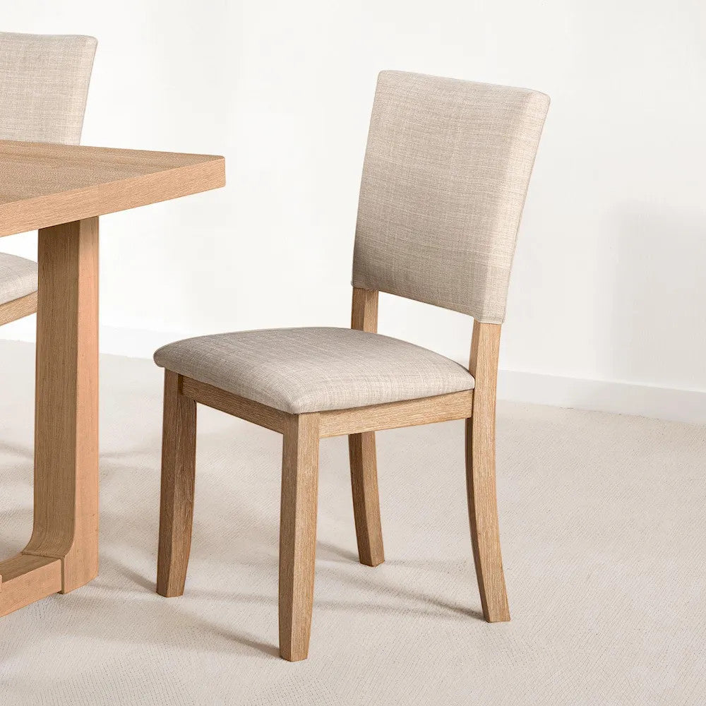 Furniture of America - Sauro - Side Chair (Set of 4), Natural - Natural - SL3405NT-SC-4PK view 1