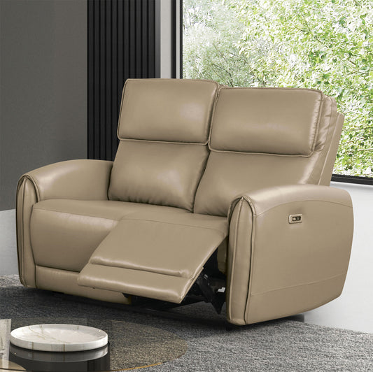 Furniture of America - Schlieren Power Loveseat in Beige - FM6012BG-LV-PM View 1