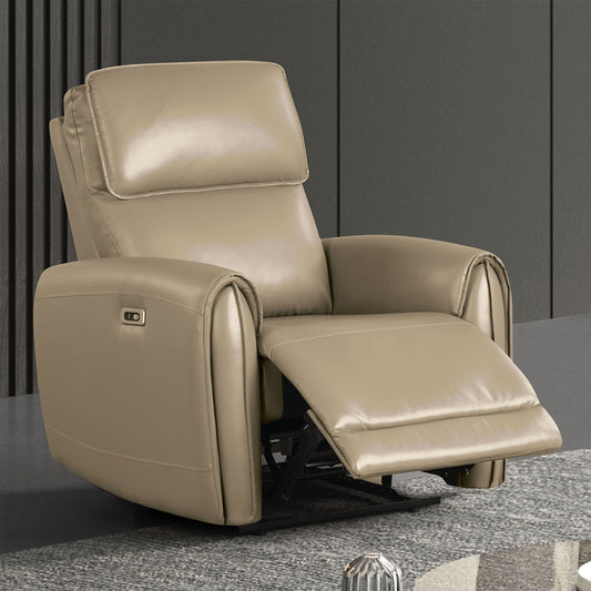 Furniture of America - Schlieren Power Recliner in Beige - FM6012BG-CH-PM View 1